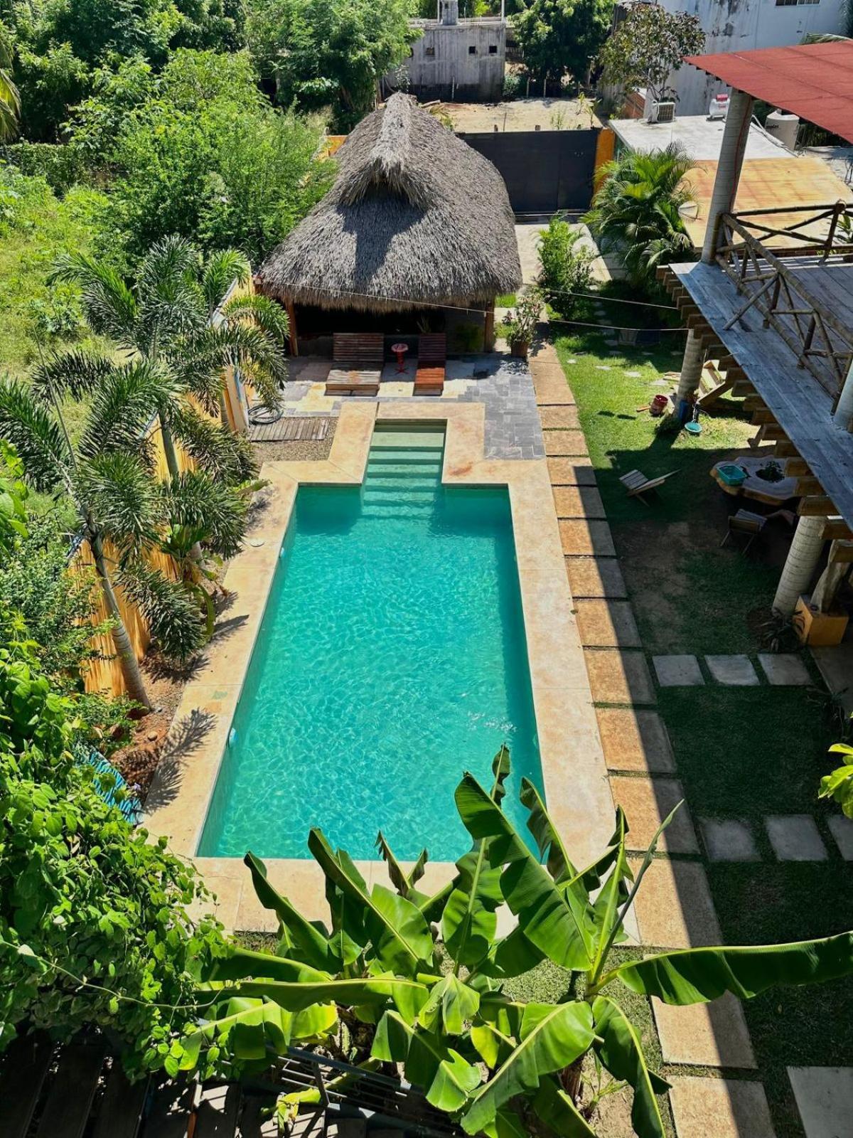 Ostello Surfnest Tamarindos Brisas de Zicatela Esterno foto